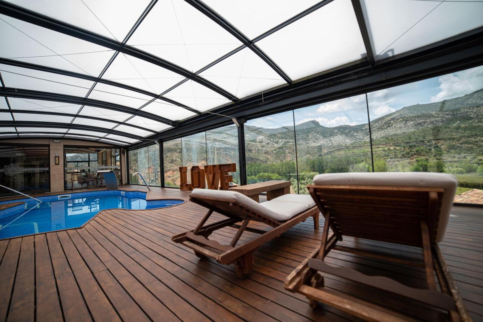 Hotel Spa Don Inigo De Aragon Las Cuevas de Cañart 外观 照片